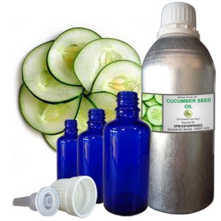 CUCUMBER SEED OIL, Cucumis Sativa, 100% Pure & Natural Carrier Oil